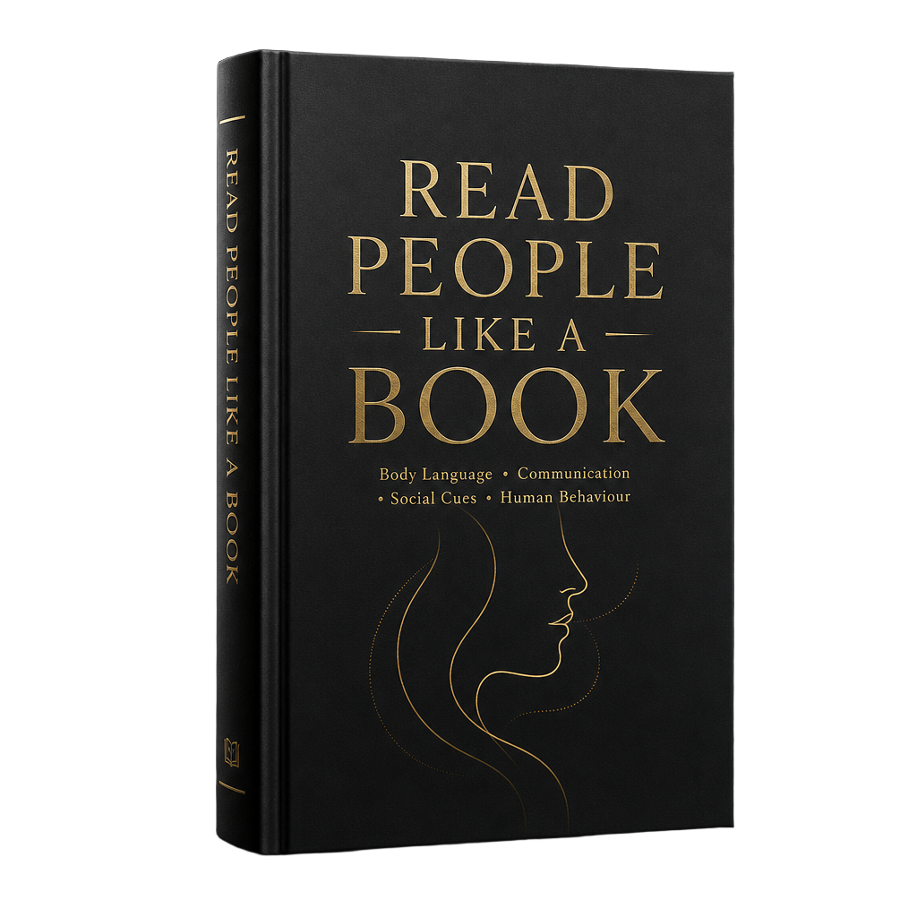 Read People Like a Book premium hardcover guide mockup